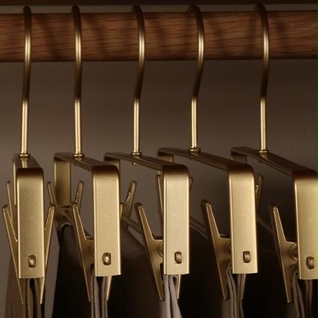 ライトラグジュアリースラックスハンガー【10点セット】