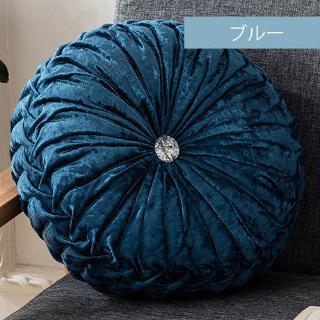 ベルベット ラウンドクッション