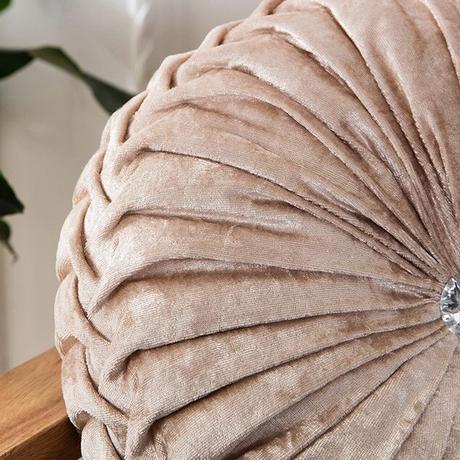 ベルベット ラウンドクッション