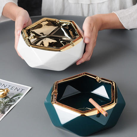 ゴールド コートセラミック灰皿