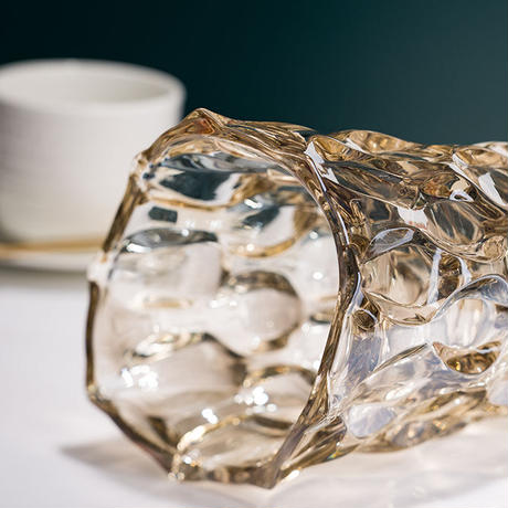 ラグジュアリーボヘミヤガラスフラワーベース