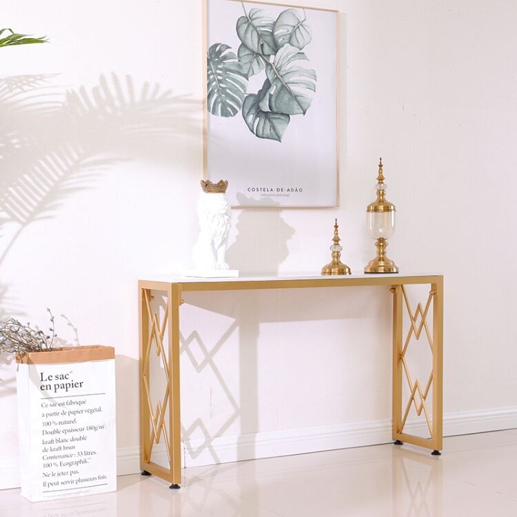 モダン大理石コンソールテーブル