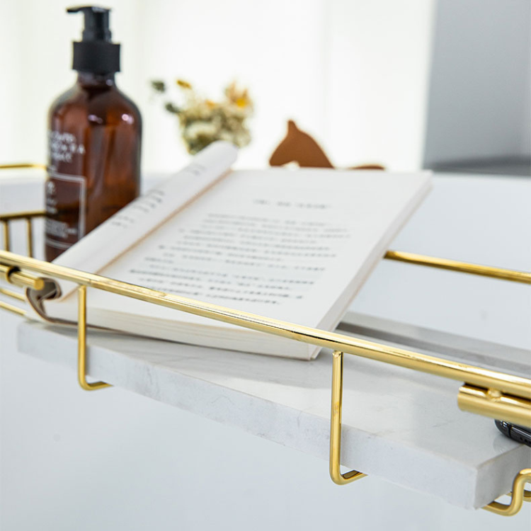 ラグジュアリー大理石バスタブラック