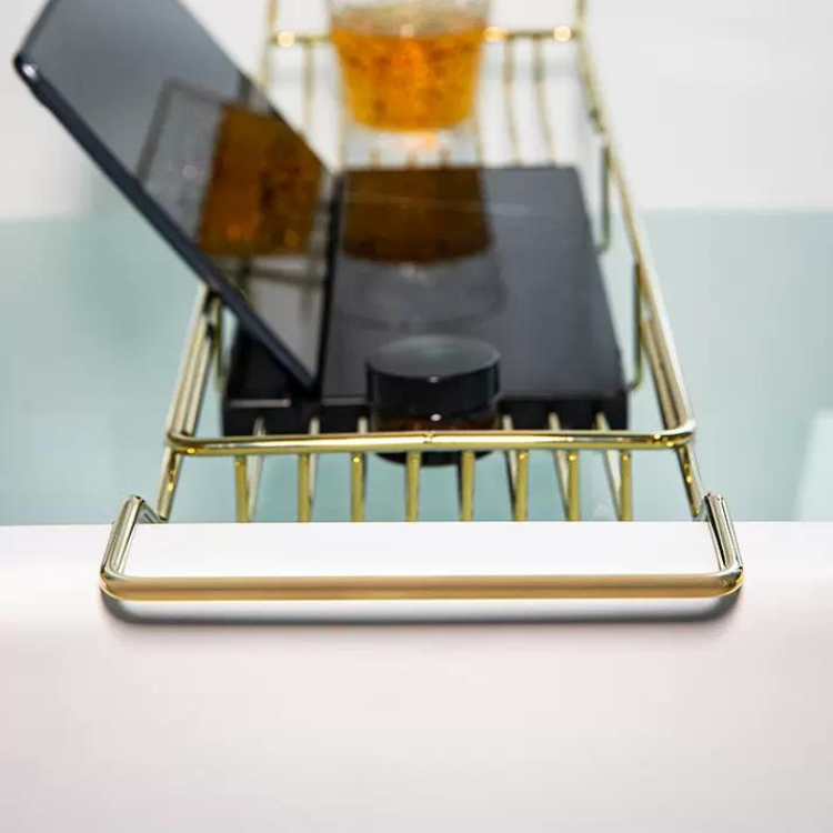 ラグジュアリー大理石バスタブラック