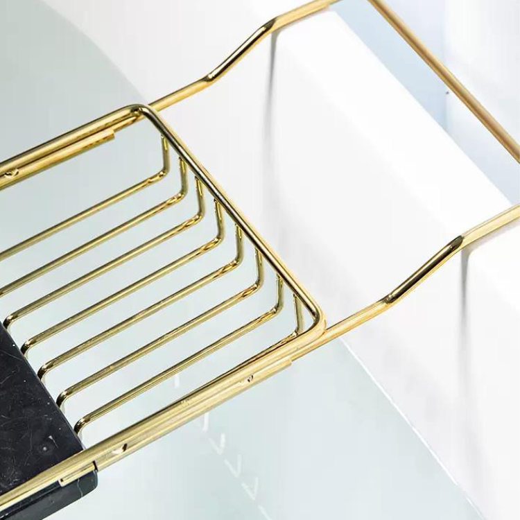 ラグジュアリー大理石バスタブラック