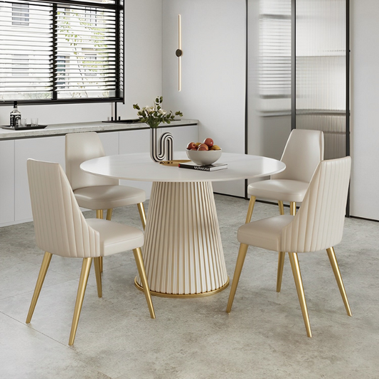 ラグジュアリーライトダイニングセット