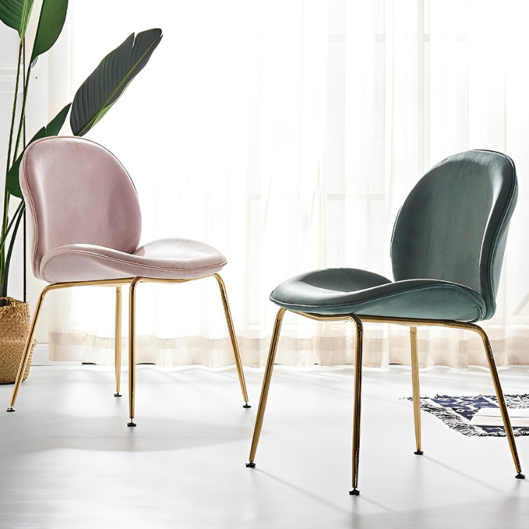 ベロアラグジュアリーチェア