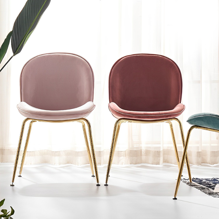 ベロアラグジュアリーチェア