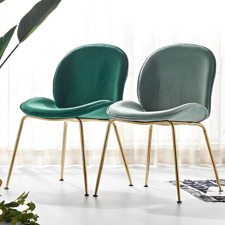 ベロアラグジュアリーチェア