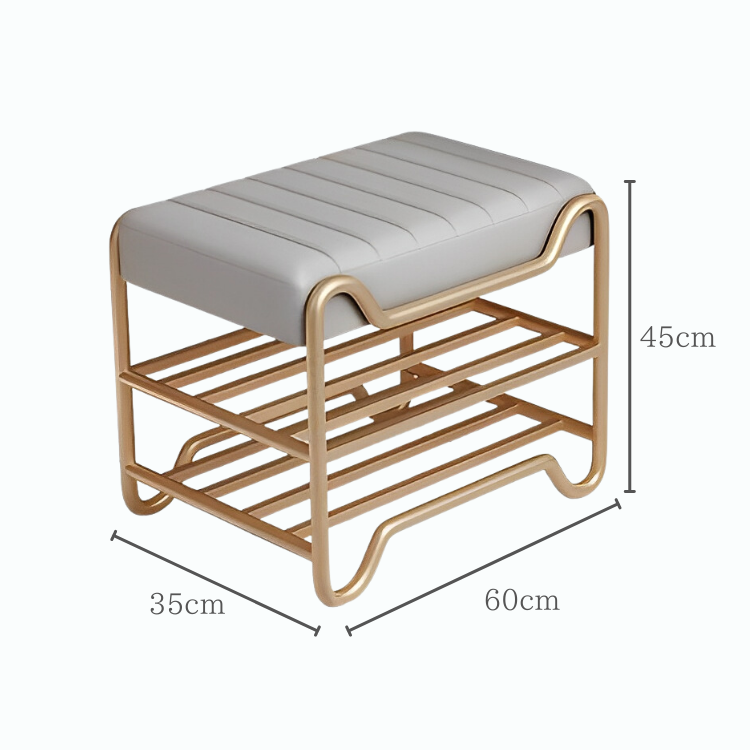 ロイヤルシューズラックスツール（45cm×60cm×35cm）