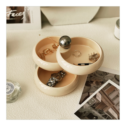 シンプルクラシックジュエリーボックス