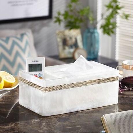 ビジュー収納ケース（ティッシュ+収納）