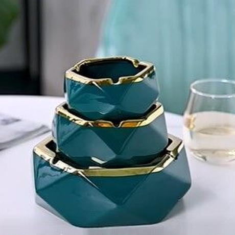 ゴールド コートセラミック灰皿