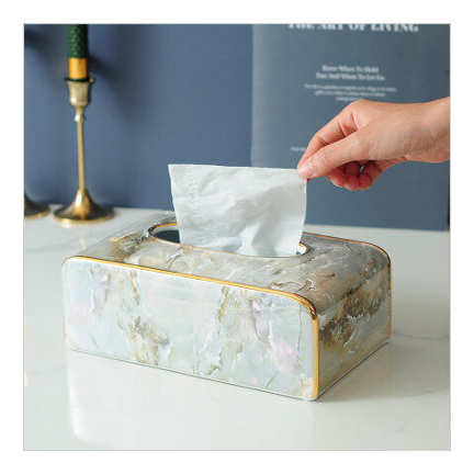 ロイヤルマーブル調ティッシュボックス