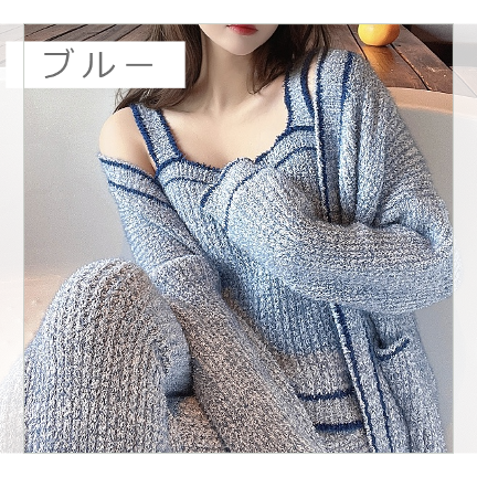 フェミニンセットアップルームウェア