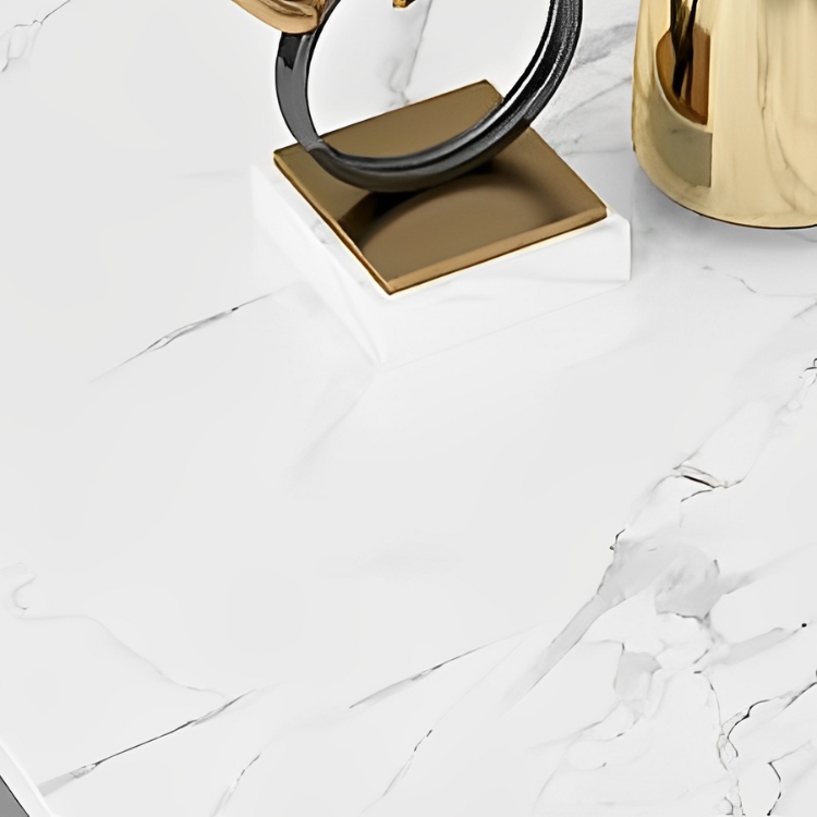 大理石ヘキサテーブル