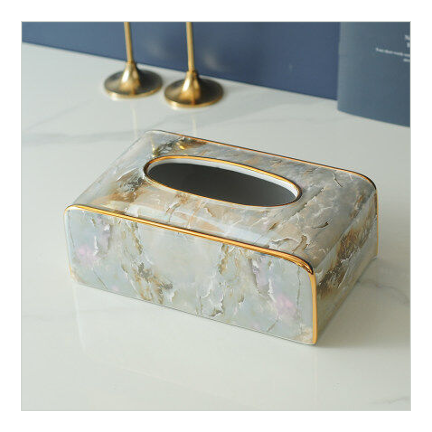 ロイヤルマーブル調ティッシュボックス