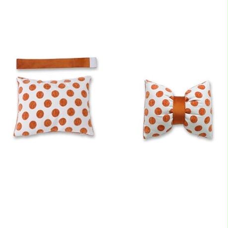 ガーリーリボンクッション