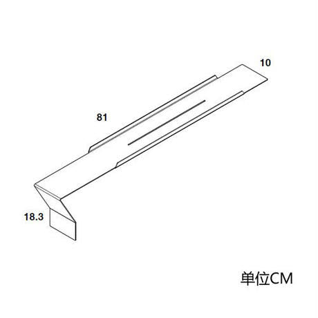 メタルバスタブ ブリッジラック