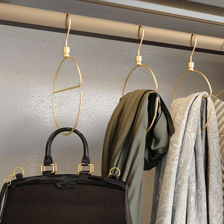 アイアンゴールドラウンドハンガー