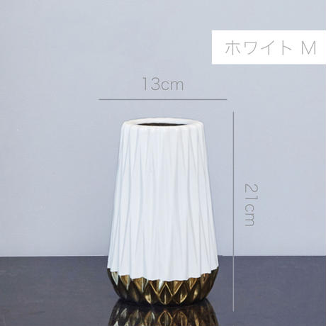 バイカラーカッティングフラワーベース