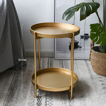 イタリアンライトラグジュアリーサイドテーブル