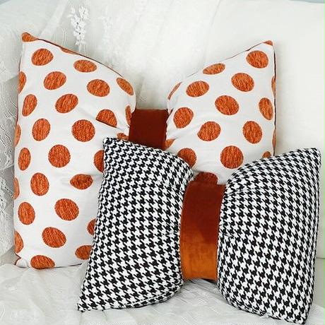 ガーリーリボンクッション