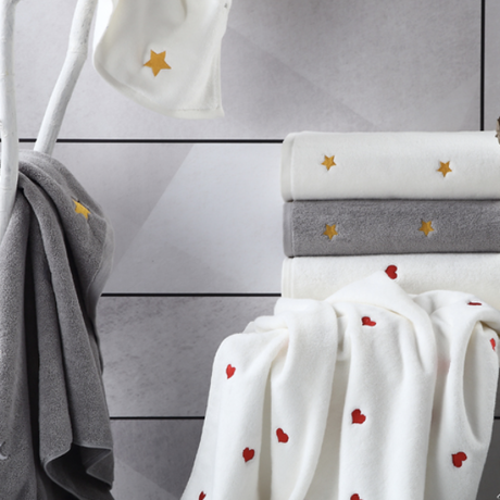 コットンポイントバスタオル