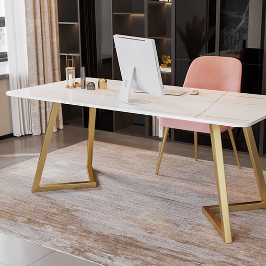 ゴールドスタイリッシュデスク