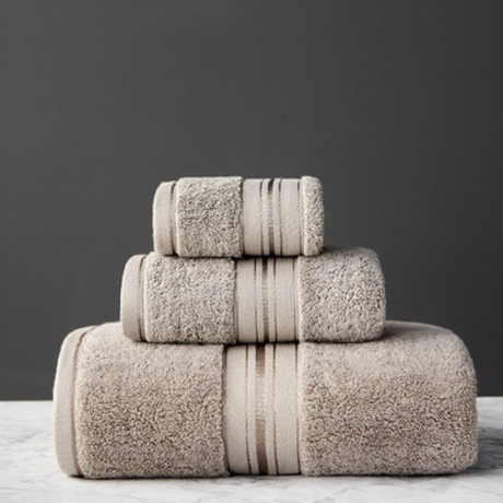 ソリッドラインタオル3枚セット