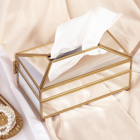 ミラーティッシュケース