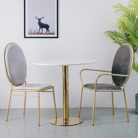 モダンアイアンダイニングチェア