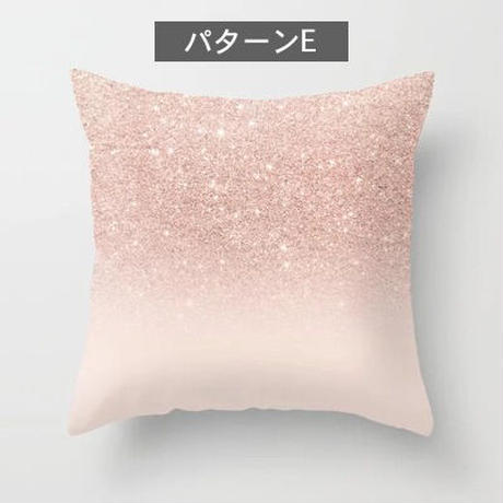 リネンコットンデザインクッションカバー