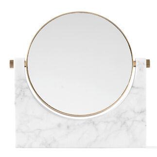 大理石マーブルメイクミラー