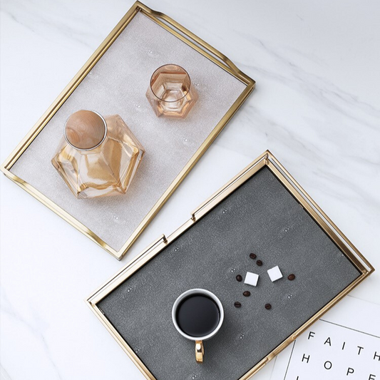エレガントゴールドエッジトレイ