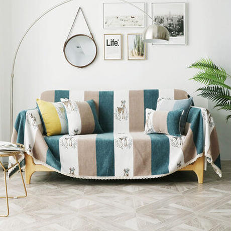 北欧バンビコンビネーションソファーカバー