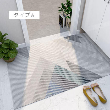 モダンデザイン玄関フロアマット