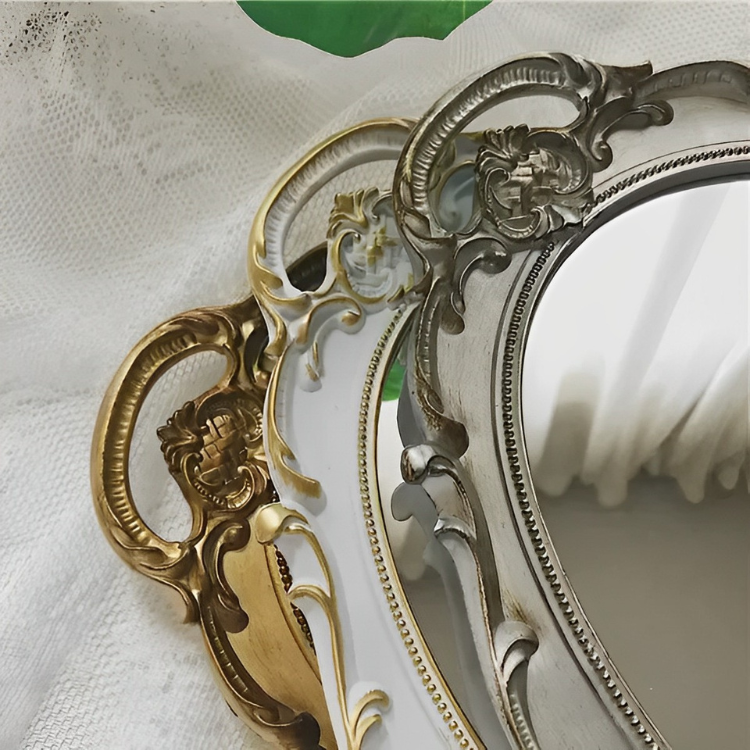 エレガントヴィンテージミラートレー