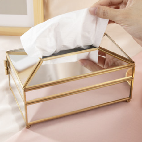 ミラーティッシュケース