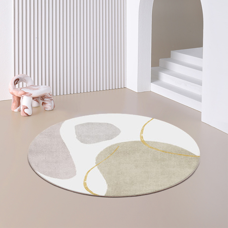 プレミアムカラーラウンドカーペット（120cm)