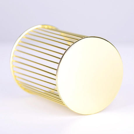 メタリックカラー メイクブラシスタンド