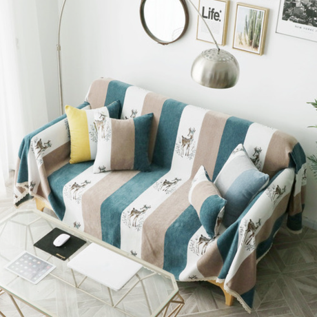 北欧バンビコンビネーションソファーカバー