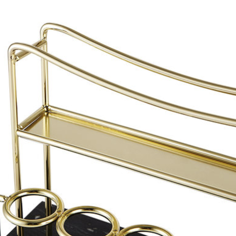 ブラック×ゴールドメイクブラシホルダー（C）