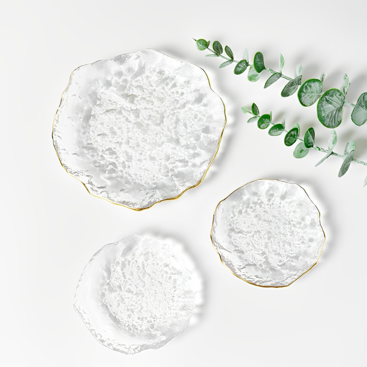 ロイヤルガラスプレートセット