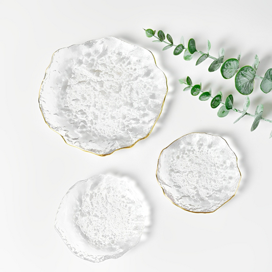 ロイヤルガラスプレートセット