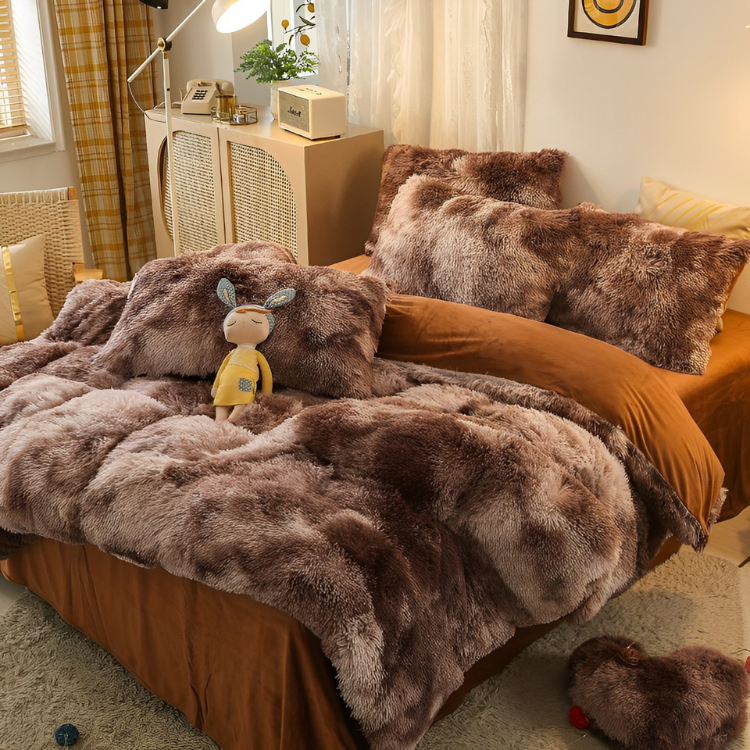 シャギーベッドリネン4点セット