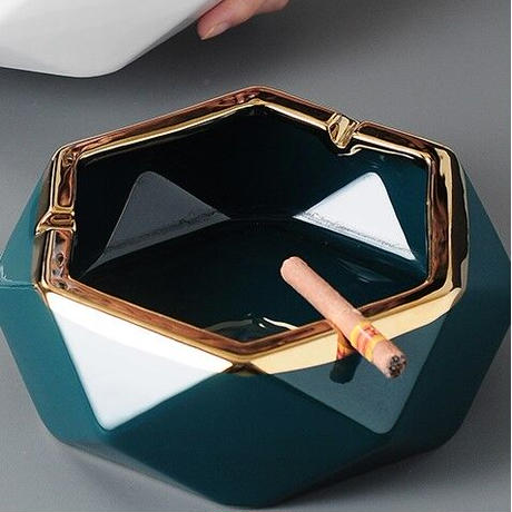 ゴールド コートセラミック灰皿