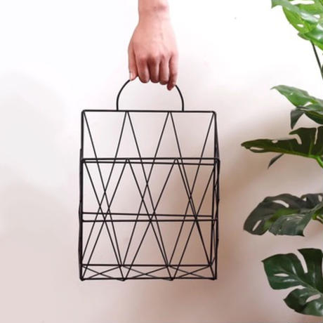 クリエイティブバスケット マガジンラック