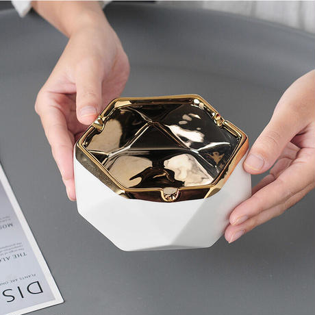 ゴールド コートセラミック灰皿