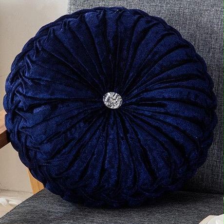 ベルベット ラウンドクッション